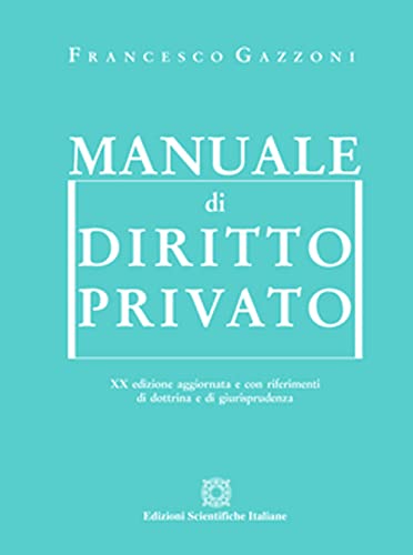 30 besten Gazzoni Manuale Di Diritto Privato getestet und qualifiziert