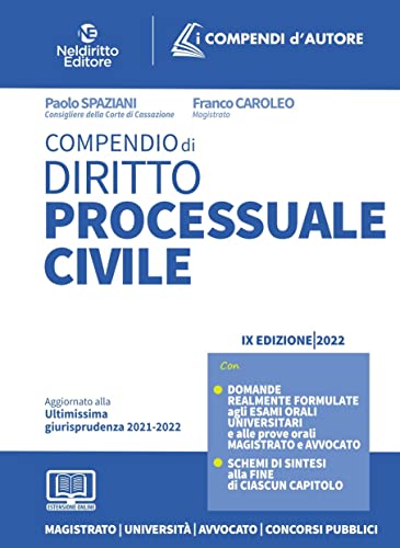 30 besten Compendio Procedura Civile getestet und qualifiziert